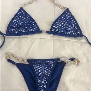 Other - Bikini Competition Suit in Blue Other - Bikini Competition Suit in Blue